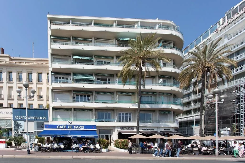 아파트 L14 2P Promenade Vue Mer Climatise, Spacieux/ Balcon 니스