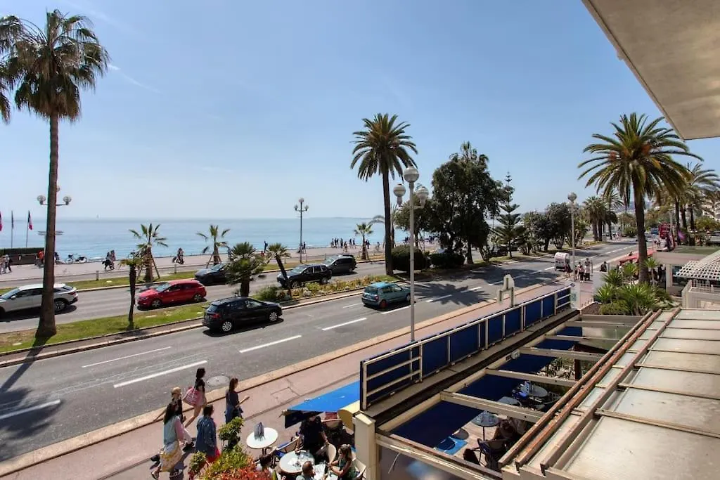 Apartment L14 2P Promenade Vue Mer Climatise, Spacieux/ Balcon Nice
